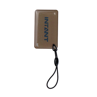 картинка TD-KEYFOB012-MF RFID-брелок из эпоксидной смолы, водонепроницаемый (коричневый) Mifare от компании Intant